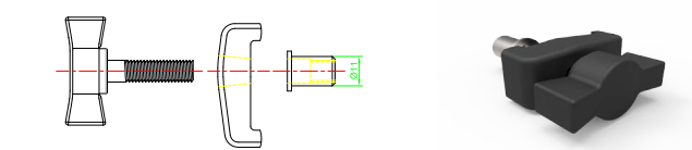 روبند پنل طرح خروسکی
