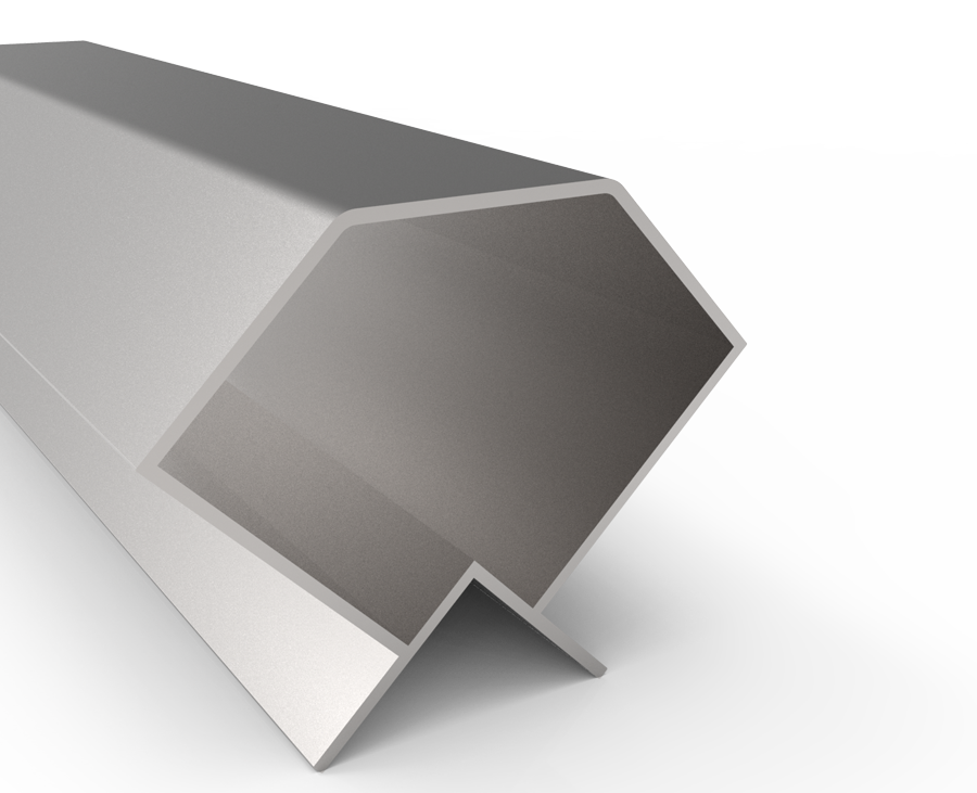 پروفیل آلومینیومی 7 سانت پخ دار